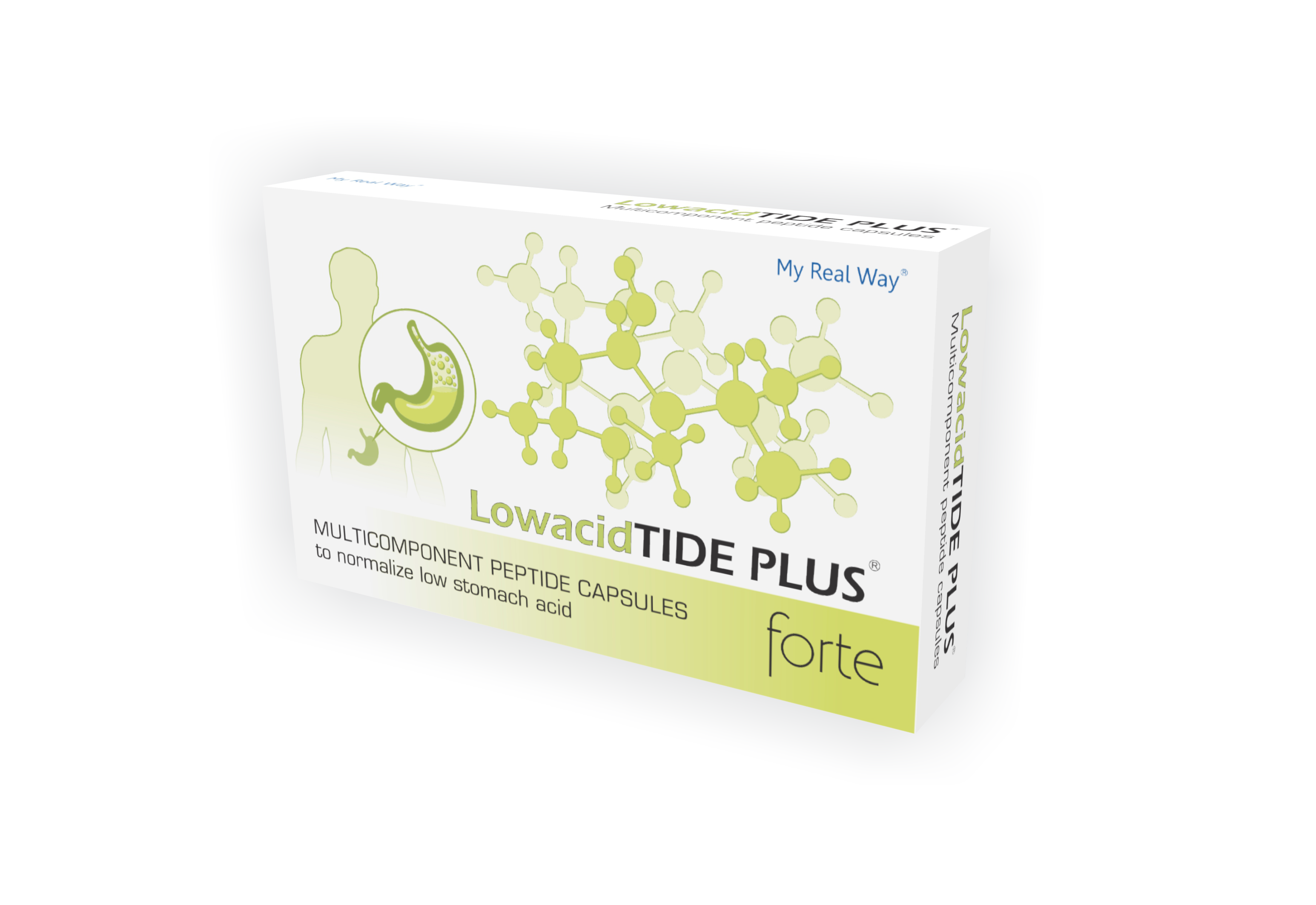 LowacidTIDE PLUS forte peptides for low stomach acidity